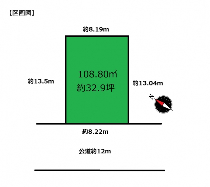 202400915栄町区画図売地0001ｍ